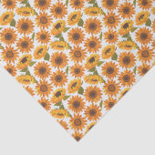 Zonnebloem Tissuepapier (Detail)