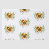 Zonnebloem Tissuepapier (Voorkant)