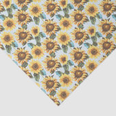 Zonnebloem Tissuepapier (Detail)