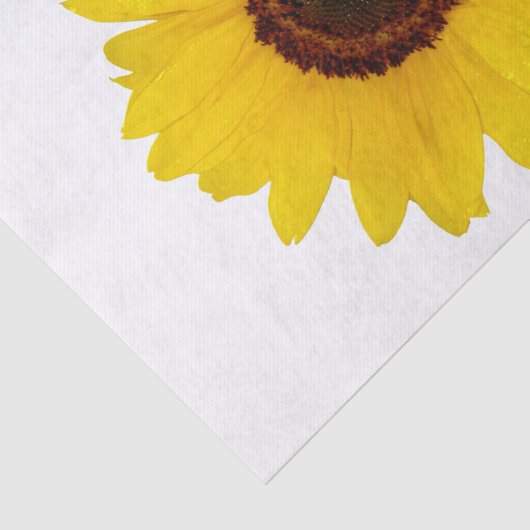 Zonnebloem Tissuepapier (Detail)