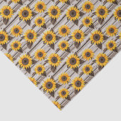 Zonnebloem Tissuepapier (Detail)