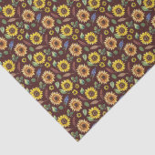 Zonnebloem Tissuepapier (Detail)