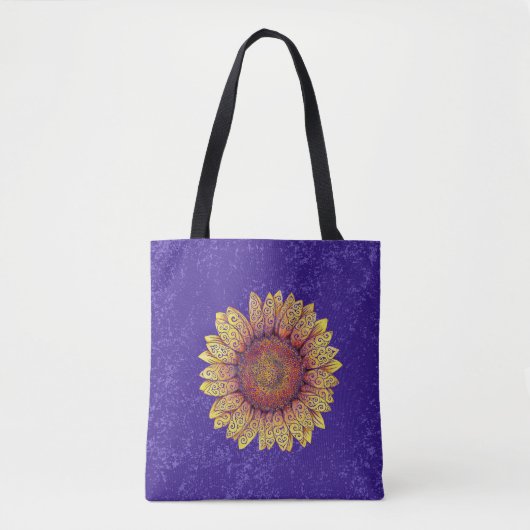 Zonnebloem Tote Bag (Voorkant)