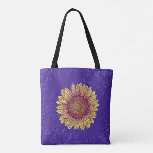 Zonnebloem Tote Bag (Achterkant)