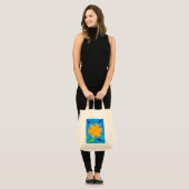 Zonnebloem Tote Bag (Voorkant (model))