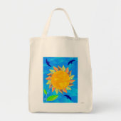 Zonnebloem Tote Bag (Voorkant)