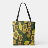 Zonnebloem Tote Bag (Achterkant)
