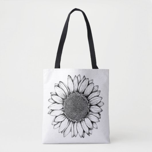 Zonnebloem Tote Bag (Voorkant)