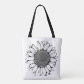 Zonnebloem Tote Bag (Achterkant)