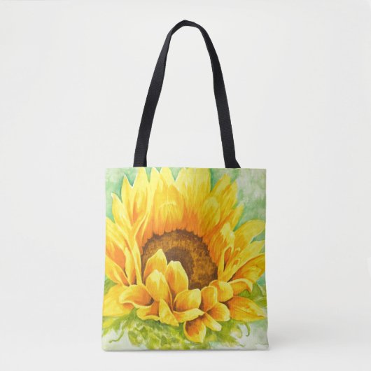 Zonnebloem Tote Bag (Voorkant)