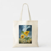 Zonnebloem Tote Bag (Achterkant)
