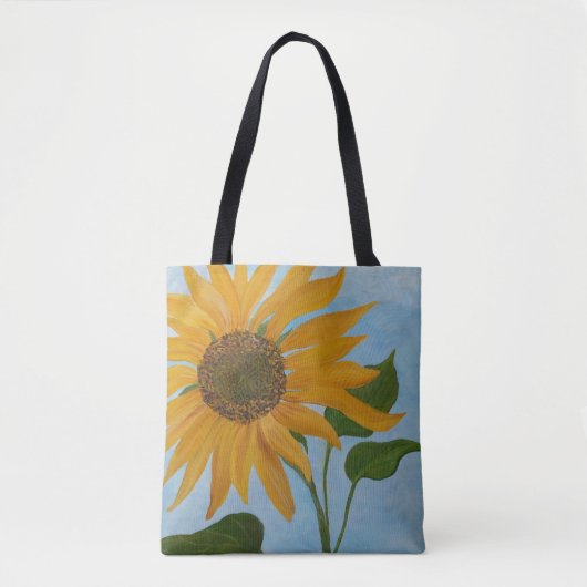 Zonnebloem Tote Bag (Voorkant)