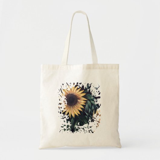 Zonnebloem Tote Bag (Voorkant)