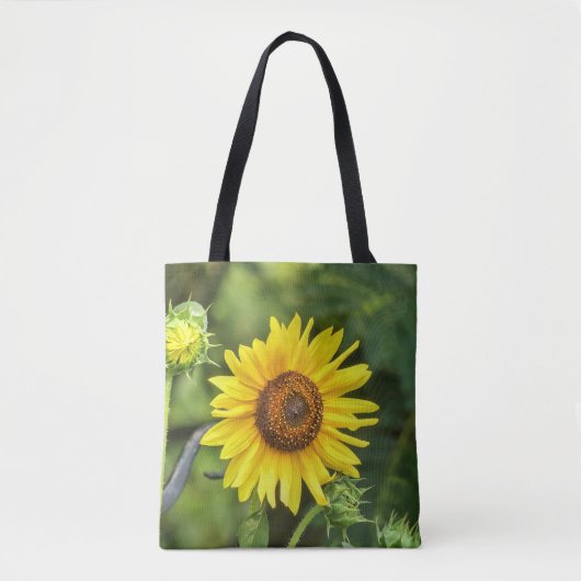 Zonnebloem Tote Bag (Voorkant)