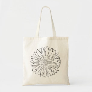 zonnebloem tote bag