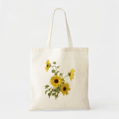 Zonnebloem Tote Bag (Voorkant)
