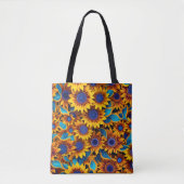 Zonnebloem Tote Tas (Voorkant)