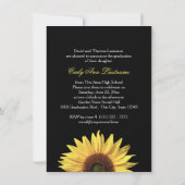 Zonnebloem Tri Foto Kaart (Achterkant)