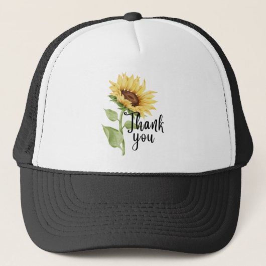 Zonnebloem Trucker Pet (Voorkant)