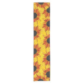 Zonnebloem Tuin Abstracte korte tafelschar Korte Tafelloper (Voorkant)