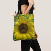 Zonnebloem Tuinbedrukte Canvas tas (Dichtbij)