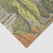 Zonnebloem Tuinbouw Ads Ephemera Tissuepapier (Detail)