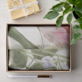 Zonnebloem Tulp Flowers Bird Ephemera Ontkoppeling Tissuepapier (Geschenk)