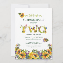 Zonnebloem Tweede uitnodiging