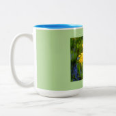 Zonnebloem Tweekleurige Koffiemok (Links)