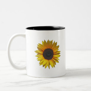 Zonnebloem Tweekleurige Koffiemok