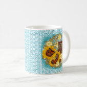 Zonnebloem Uil Mok (Voorkant rechts)