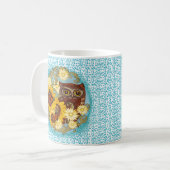 Zonnebloem Uil Mok (Voorkant links)