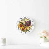 Zonnebloem Uil Ronde Klok (Huis)