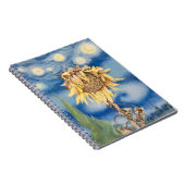 Zonnebloem van Vincent Notitieboek (Rechterzijde)