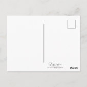 Zonnebloem Veldgele Blauwgroen Florence Design Briefkaart (Achterkant)