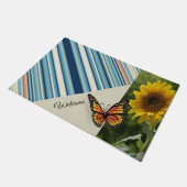 Zonnebloem Ventilatorschaar Deurmat (Schuin)