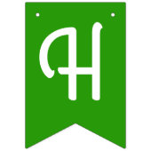 Zonnebloem Vergroten 1ste verjaardag Bunting Banne Vlaggetjes (Tweede vlag)