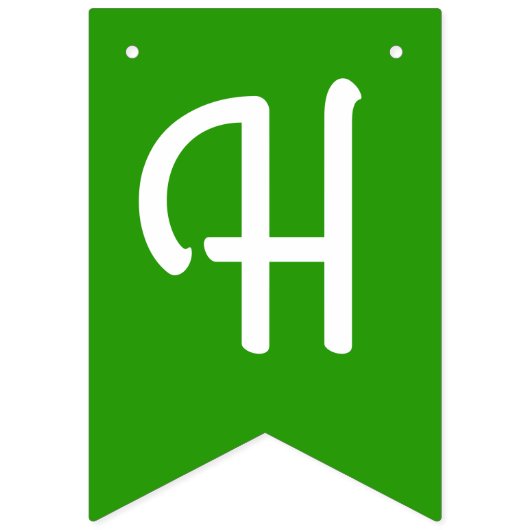 Zonnebloem Vergroten 1ste verjaardag Bunting Banne Vlaggetjes (Tweede vlag)