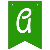 Zonnebloem Vergroten 1ste verjaardag Bunting Banne Vlaggetjes (Derde vlag)