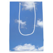 Zonnebloem verjaardag met naam medium cadeauzakje (Achterkant)