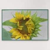 Zonnebloem "Verlegen" Puzzel (Horizontaal)