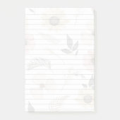 Zonnebloem Versierde 3M Post-it® Notities Notes (Voorkant)