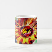 Zonnebloem vertrouwen in goede tijd koffiemok (Center)