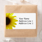 Zonnebloem Verzendlabel (Insitu)