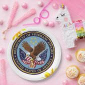 Zonnebloem Veterans Papier Borden Papieren Bordje (Feest)