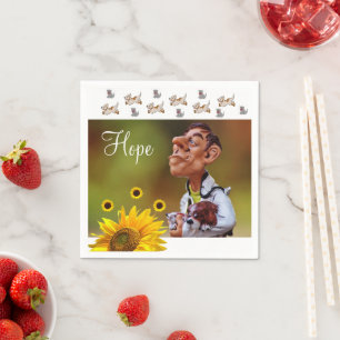 Zonnebloem Veterarian Paper Napkins Servet