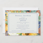 Zonnebloem Vibrance Horizontaal Vrijgezellenfeest Kaart (Voorkant)