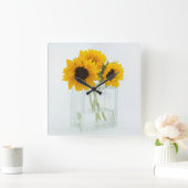 Zonnebloem Vierkante Klok (Huis)