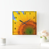 Zonnebloem Vierkante Klok (Huis)