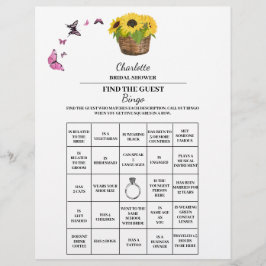 Zonnebloem vindt het gastVrijgezellenfeest Bingo Flyer